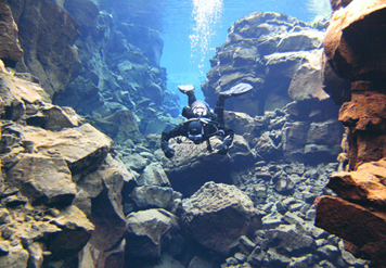 Diving Places - Silfra Gap - Iceland