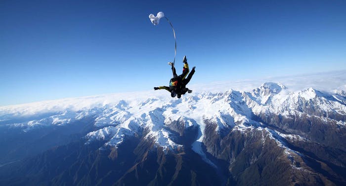 An Adventurer’s guide: Top 5 skydiving spots in the World