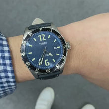 Load and play video in Gallery viewer, OCEAN 1908 DEEP WAVE - BLUE/S. STEEL (1003)

