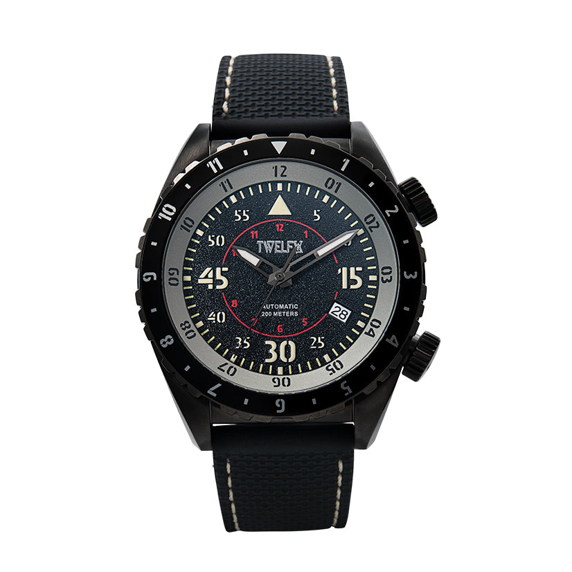 TWELF-X SKY 1914 AUTO FLYER - BLACK/GUNMETAL Front